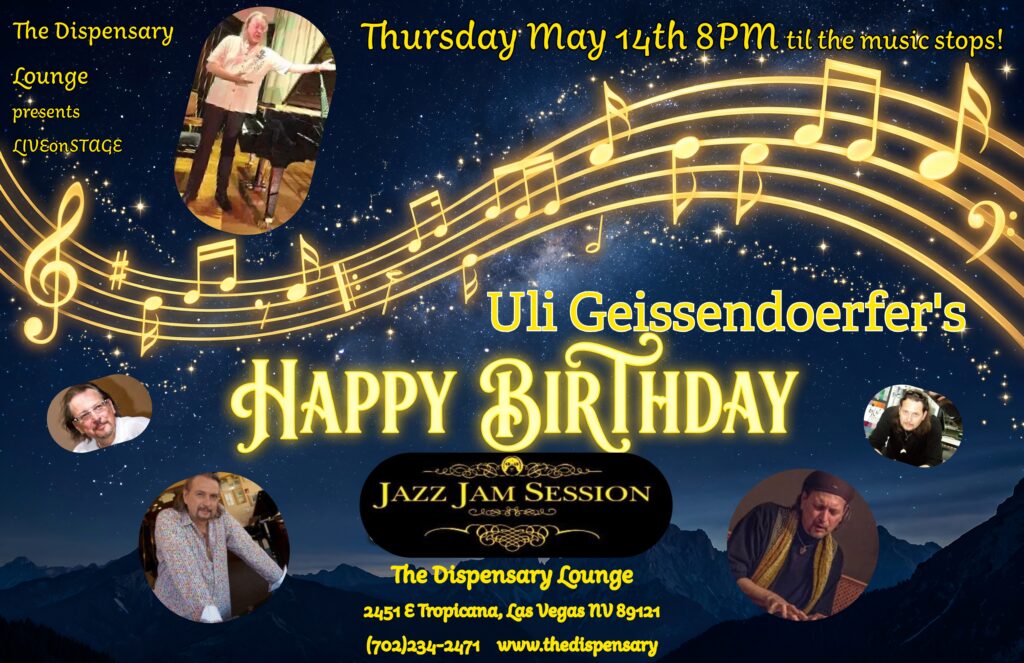 Uli Geissendoerfer Birthday Jam Poster